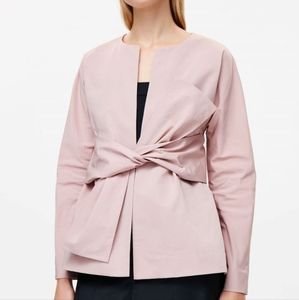 COS Tie front Blazer
